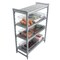 Cambro Camwear 12"x18"x6" Deep 3 gal. Clear Polycarbonate Food Storage Box 12186CW135 - alternate 2